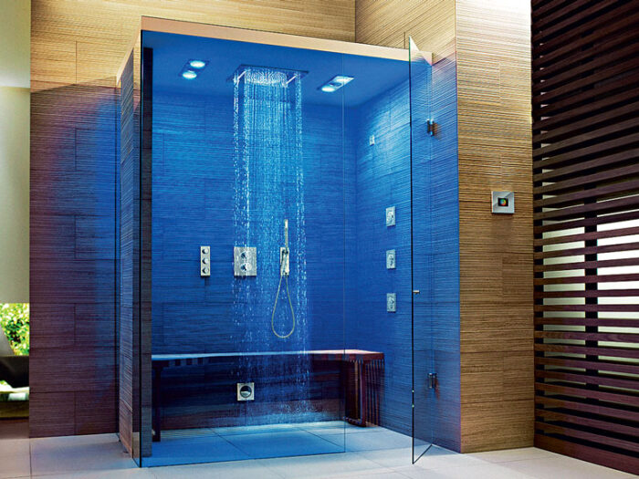 cabines de douches high-tech