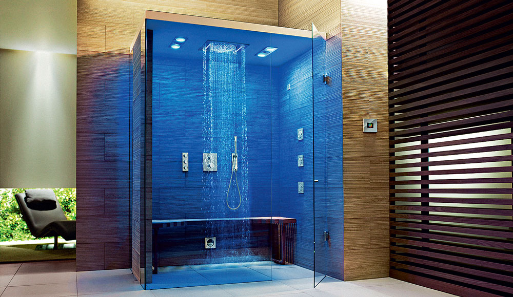 cabines de douches high-tech
